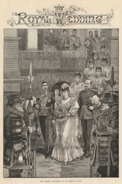 La boda real de Richard Caton Woodville junior